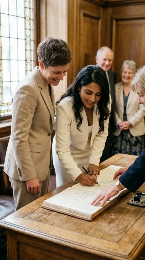 12 Civil Wedding Outfits for the Modern Courthouse Bride