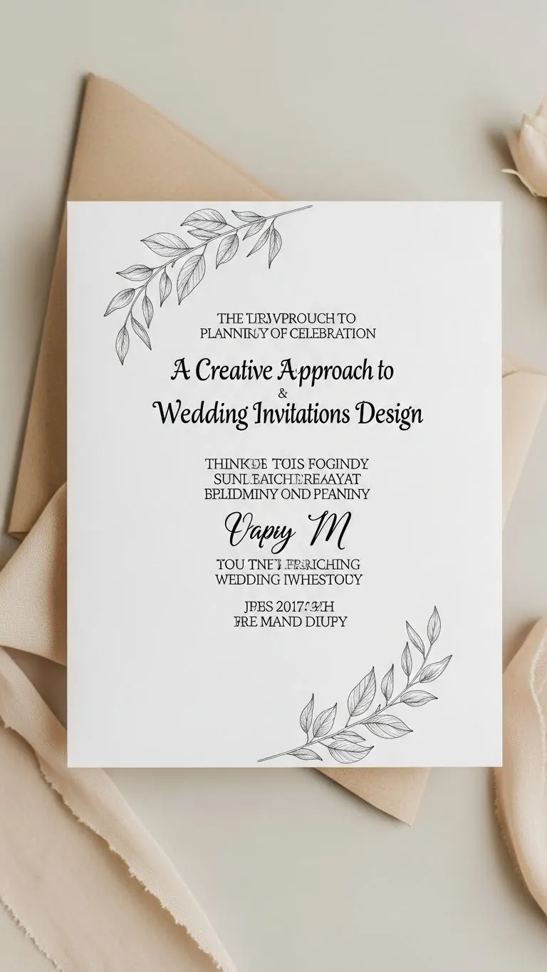 Creative Wedding Invitations Design Ideas For Your Big Day